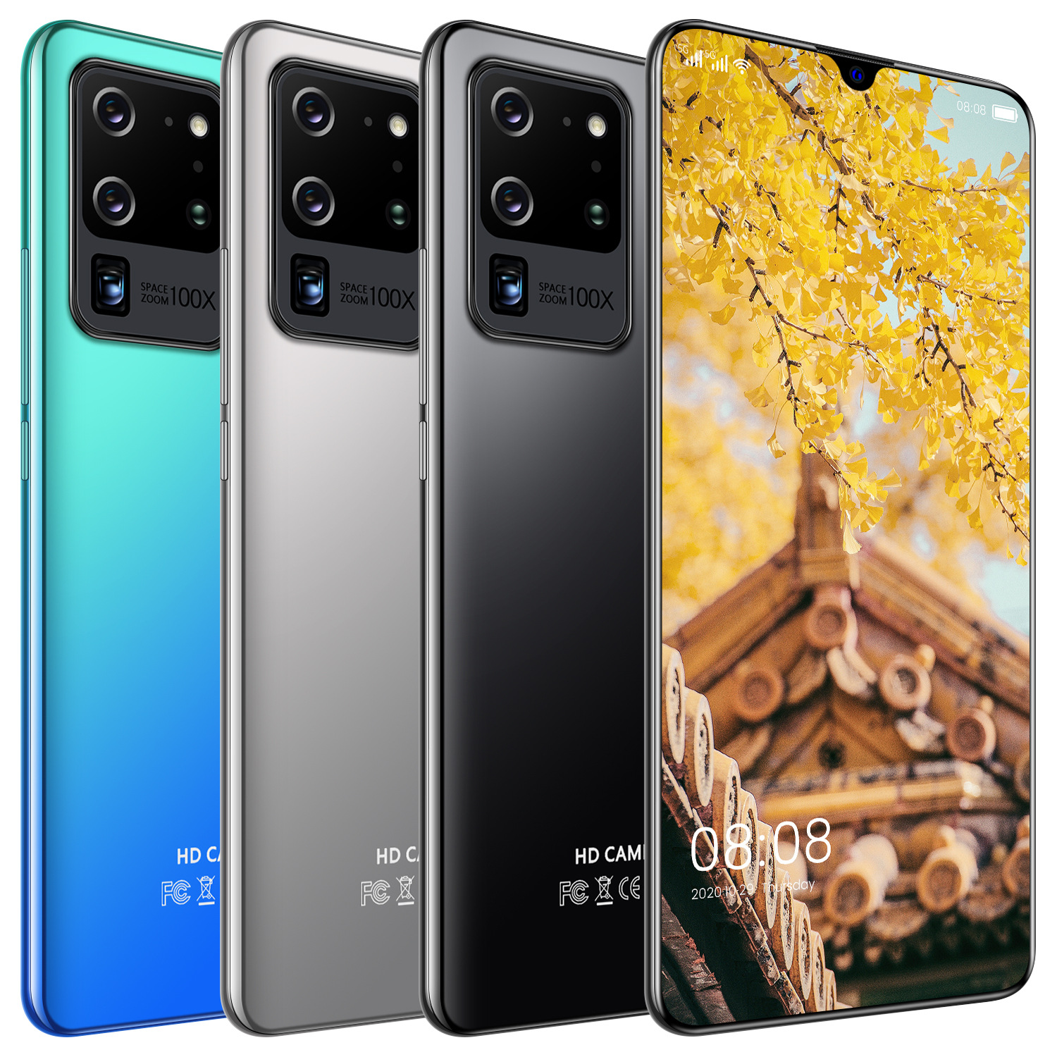 厂家直销 s60 pro跨境爆款1 8g 7.1英智能手机英屏手机