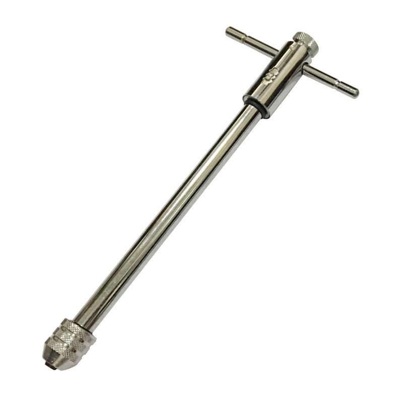 共力 棘轮丝锥扳手铰手 可调式正反标准加长型t型攻丝攻牙