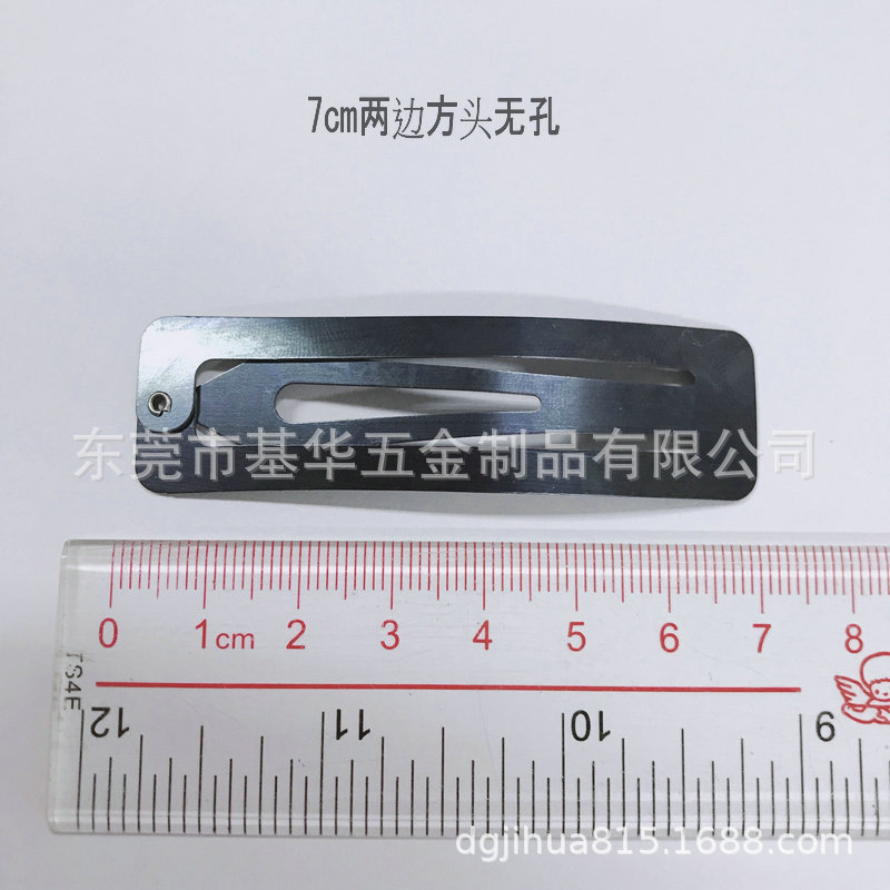 基华供应韩版儿童发夹动物形水滴夹宝宝bb夹配件5cm草莓可定制