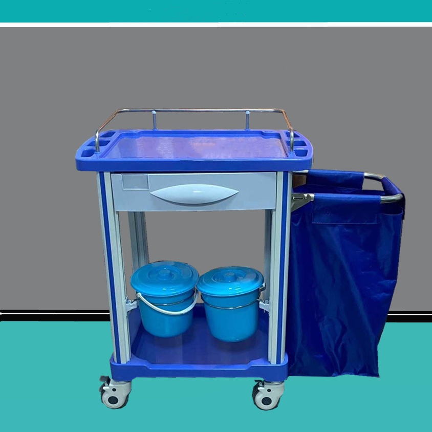 abs护理车 移动晨间护理车 不锈钢护理推车医院护理车