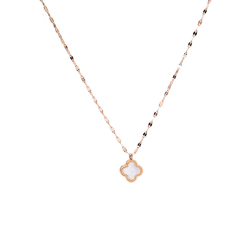 罗马数字项链女小众设计感锁骨链简约气质百搭吊坠ins冷淡风颈链