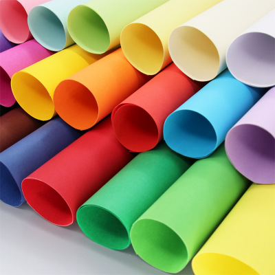 正度全开160g彩色纸特种纸彩色纸复印纸手工纸大张纸