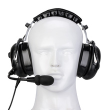 RETEVIS EH070K 黑色K头双针降噪头戴耳机 -24db降噪