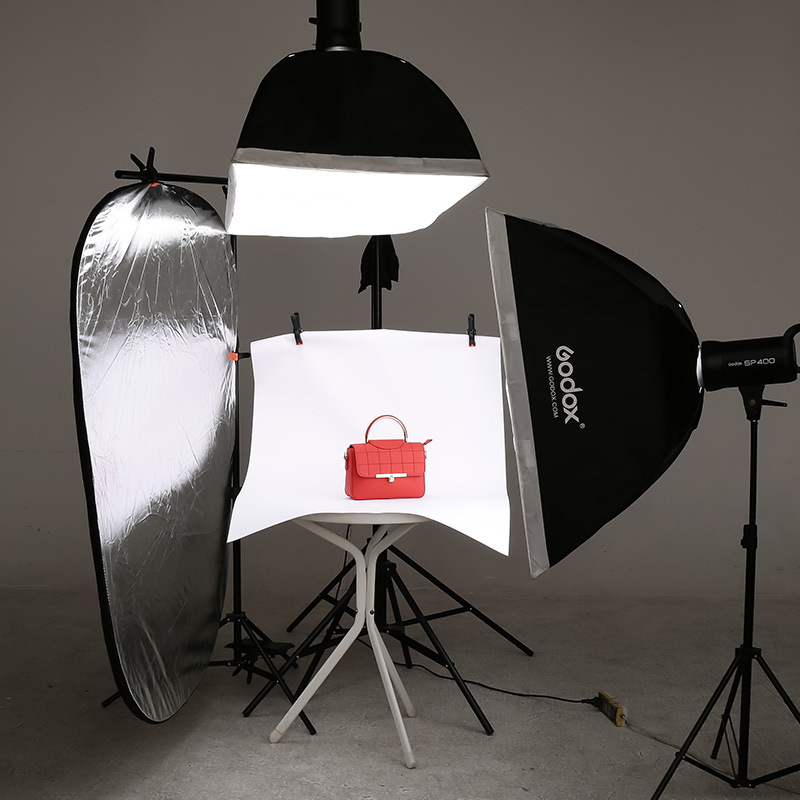反光板摄影100*150cm二合一金银补光板打光板柔光板便携折叠拍照