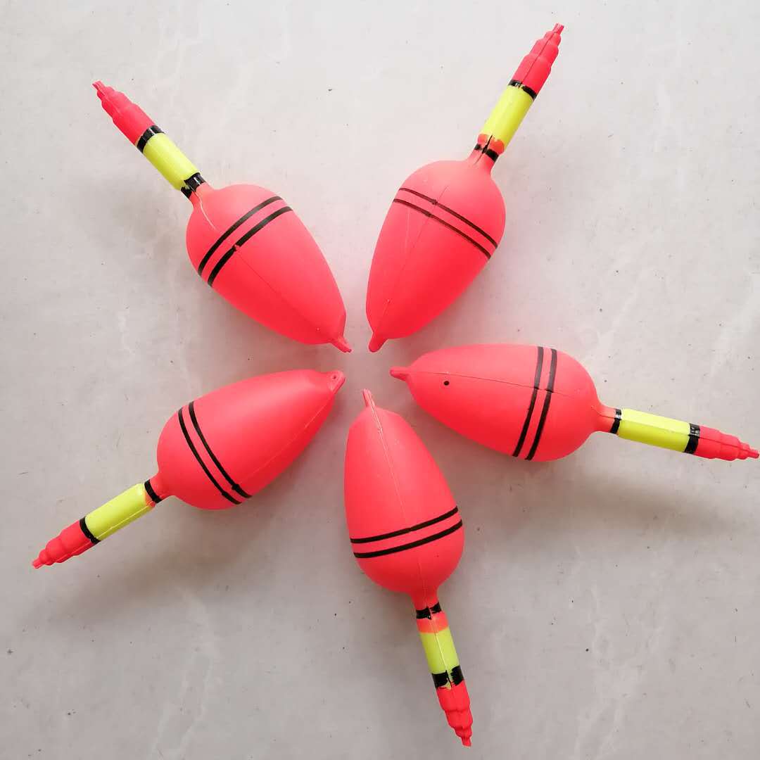 加硬花鲢浮漂大头漂大肚漂塑料海钓红旗漂鲢鳙漂渔具浮漂垂钓浮标