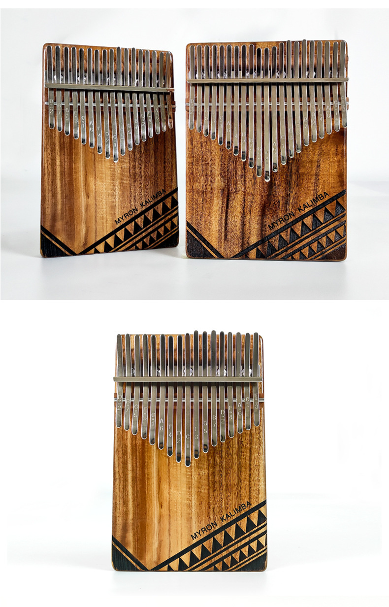 玛伦拇指琴17音卡林巴琴板式21音kalimba琴初学者成人学生女乐器