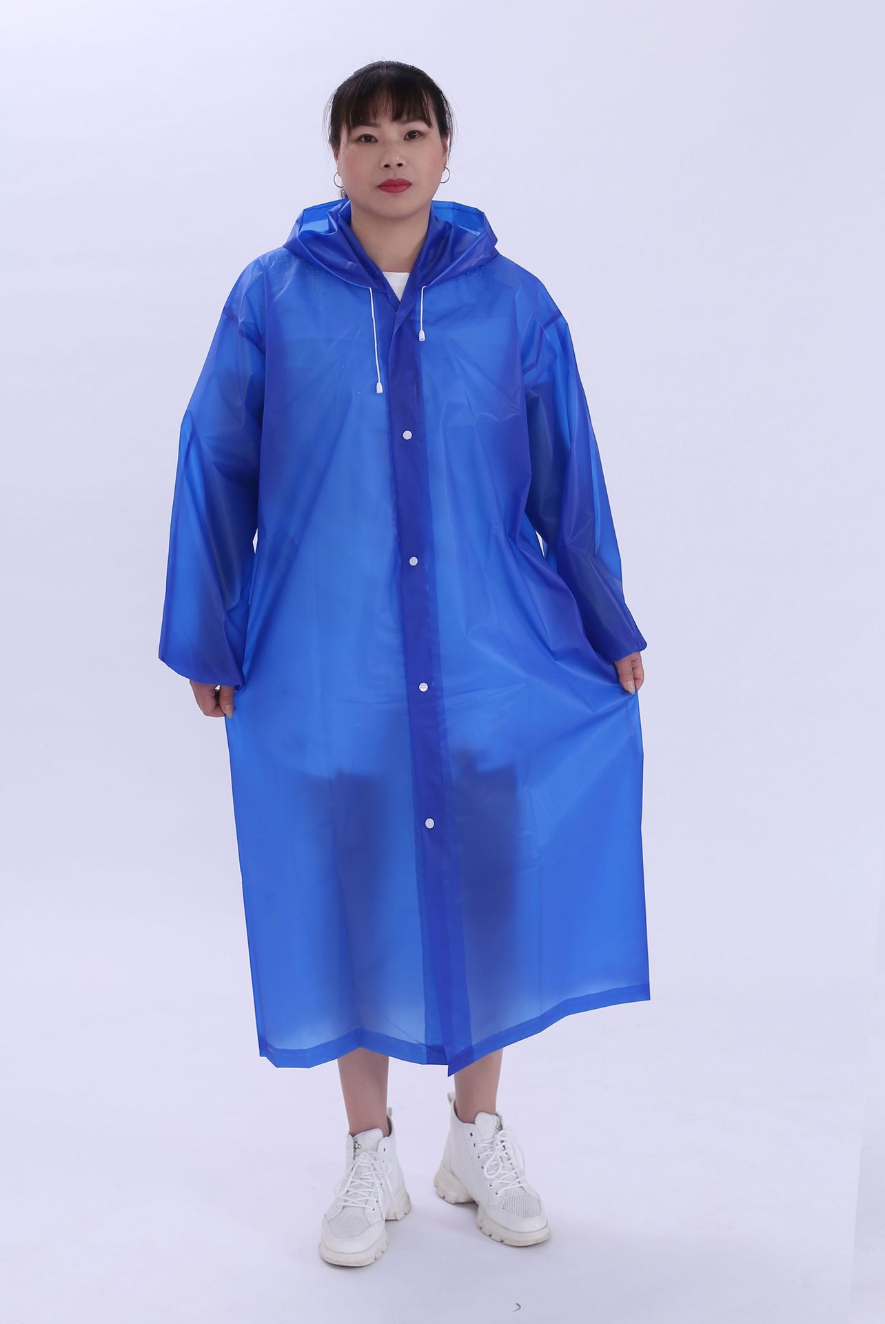 厚款袖口橡皮筋成人雨衣厂家直供非一次性大人雨衣 批发