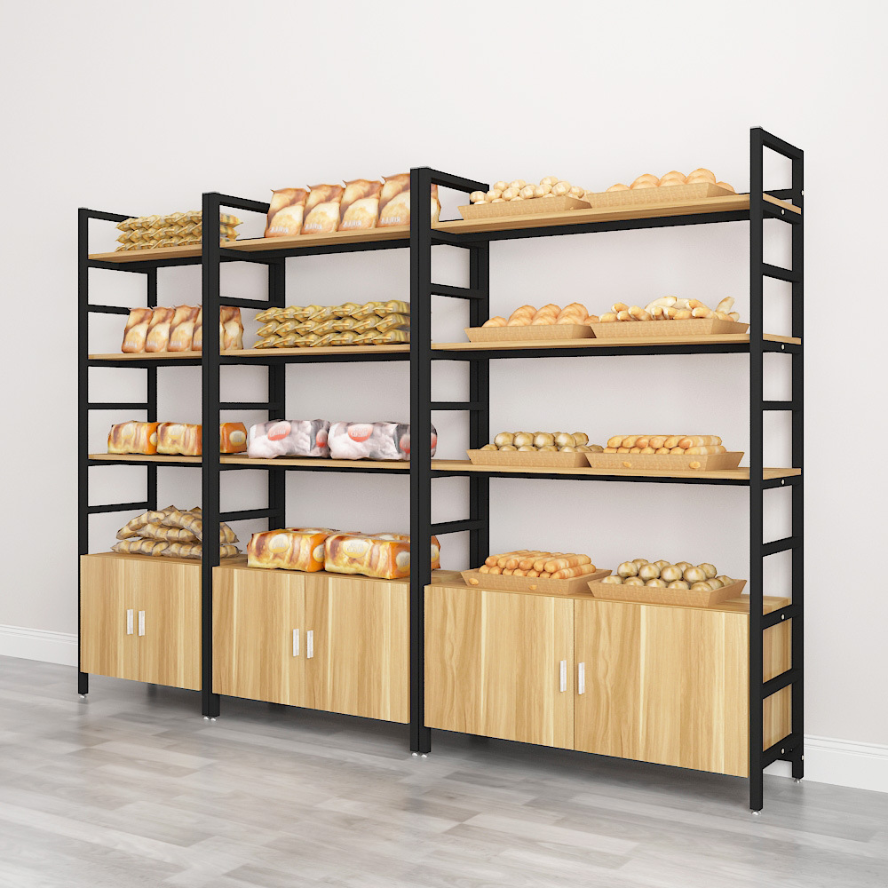 超市货架展示架鞋店陈列架中组柜岛品自由产合货柜多层展会样品架