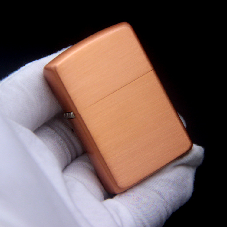 zorro佐罗紫铜外壳紫铜机芯全套紫铜光板煤油打火机可diy代发