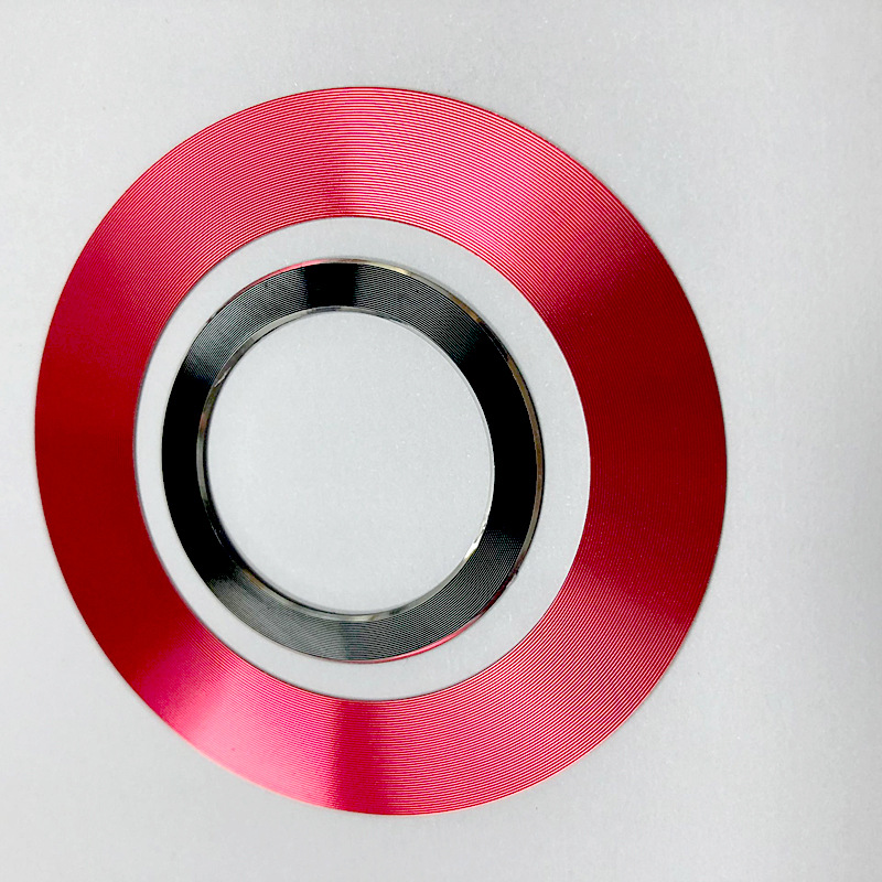 厂家直销cd纹铝片氧化太阳纹铝标牌圆形方形铝片金属标牌批发