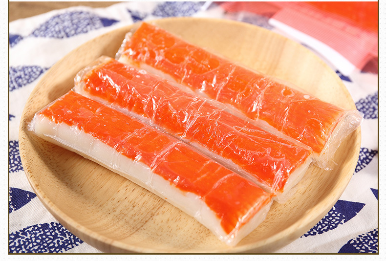 日本进口丸玉水产北海道蟹柳棒蟹肉棒即食零食15根/盒行货批发