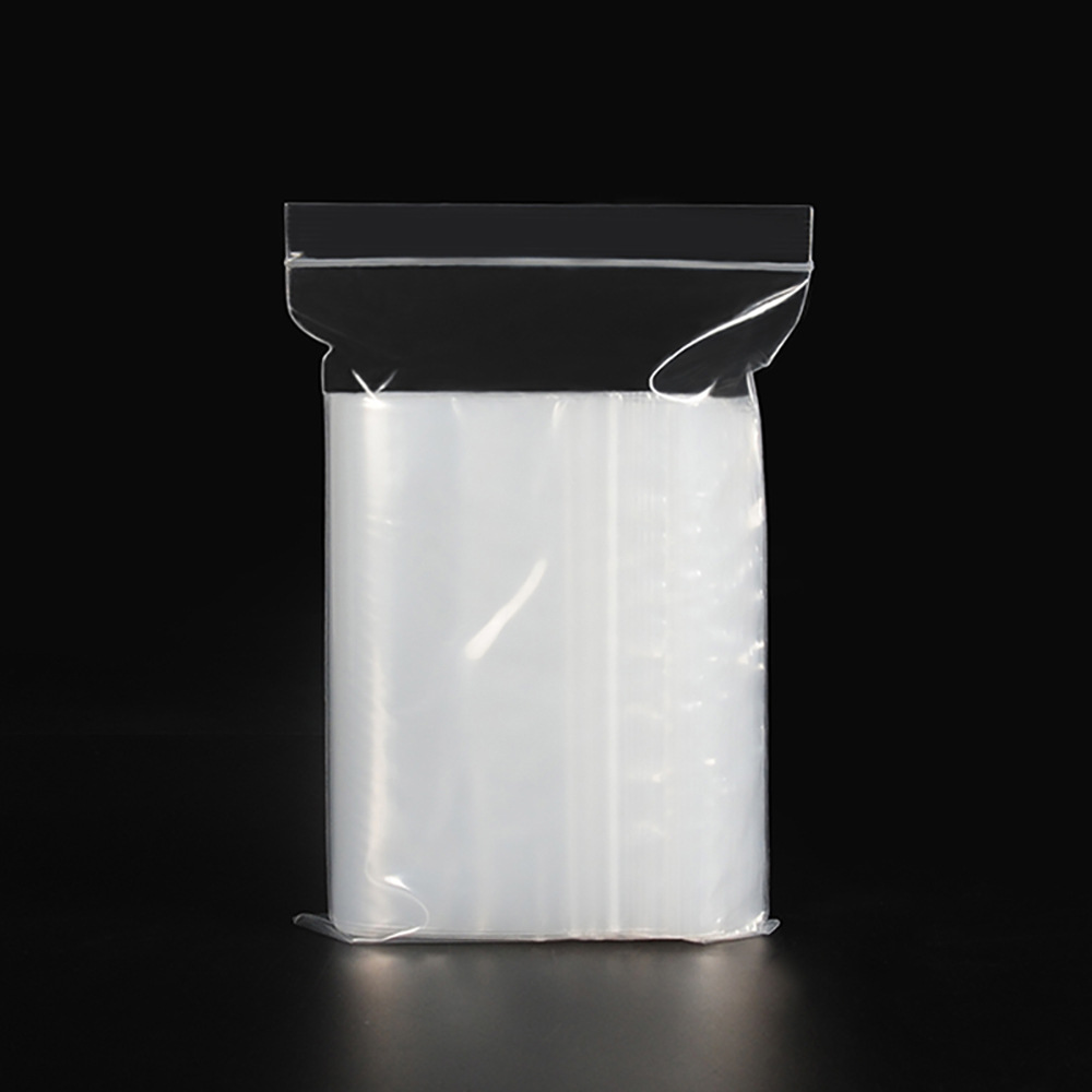 现货口罩包装袋pe袋自封袋透明包装袋一次性口罩袋无粉易开口