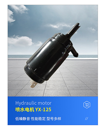 瑞安逸轩喷水电机 适用于福特全顺嘉年华挡风玻璃喷水马达泵91696