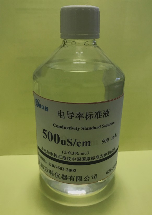 500ml电导标准液电导率仪校正液500uscmec标准液电阻仪校准液