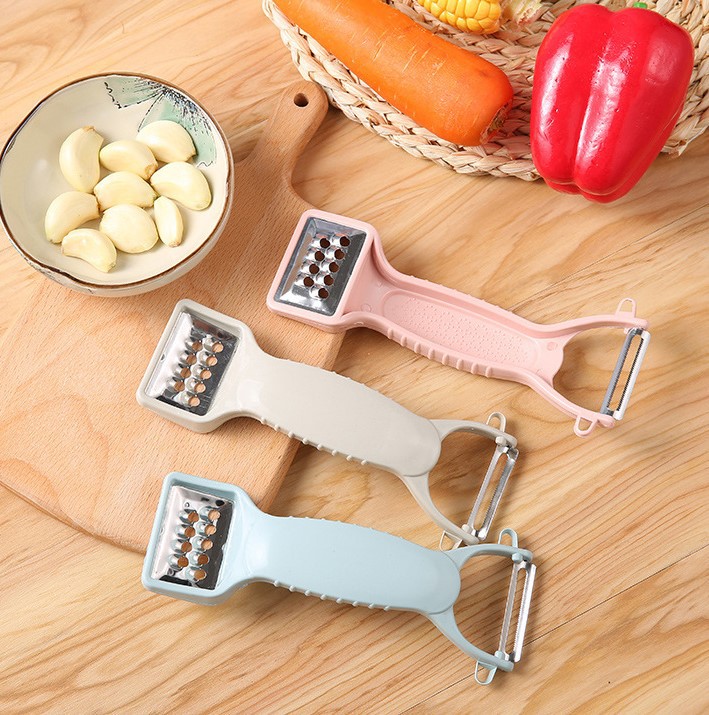 双头瓜皮刀可定制logo 双头削皮器厨房多功能刨丝器土豆去皮刨刀