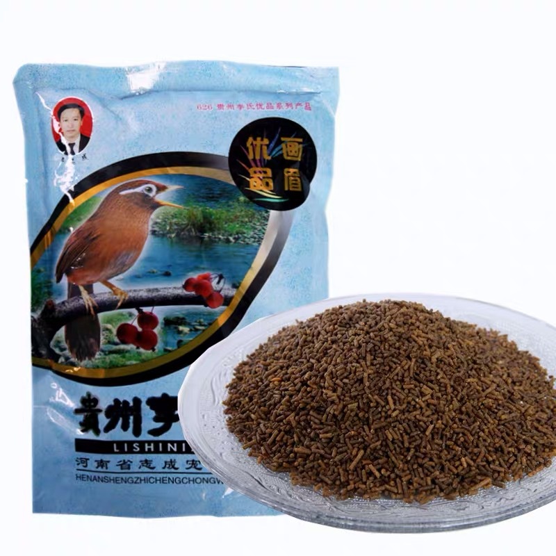 李氏鸟食贵州李氏优品画眉鸟食饲料八哥鹩哥四喜黄鹂鸟粮食鸟饲料