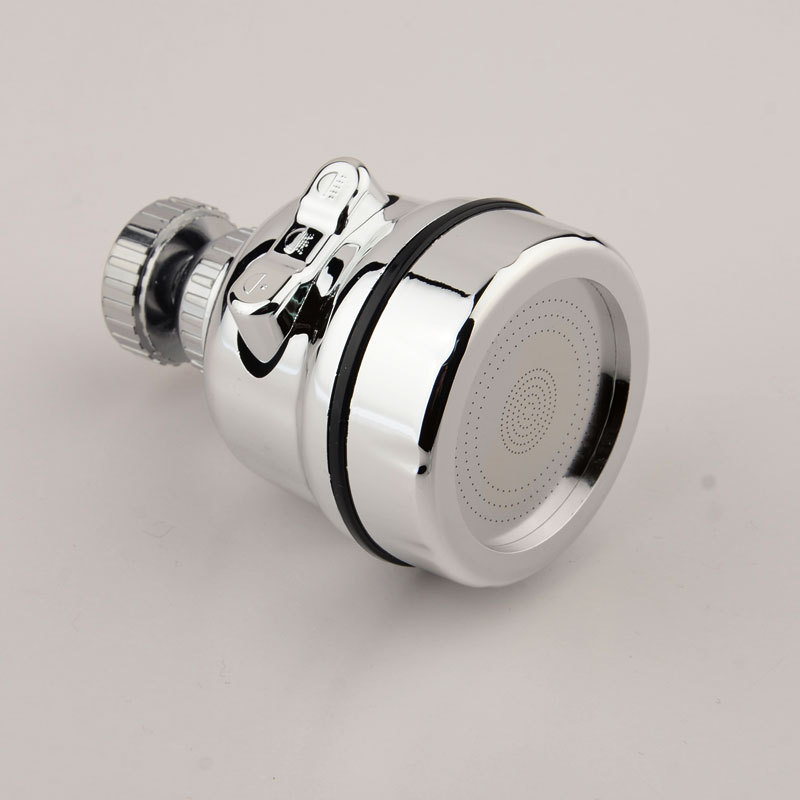 水龙头增压节水器电镀三档调节万向旋转防溅水龙头花洒头可以代发