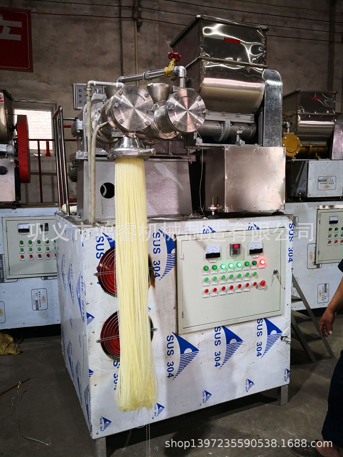 自熟云南过桥米线设备新型直条米线生产线各种型号米线机