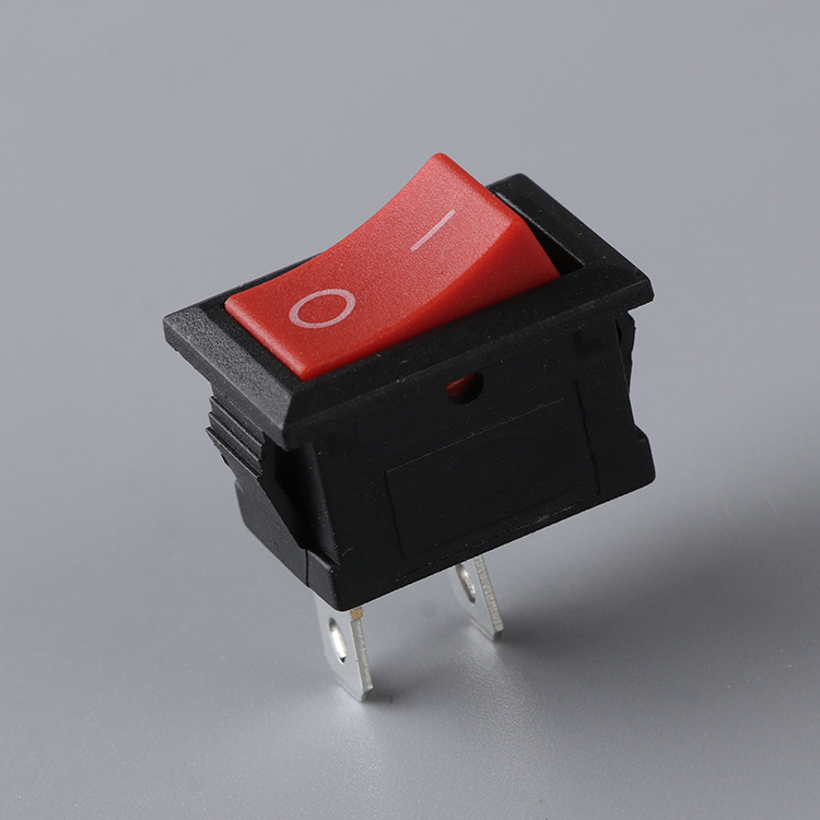 厂家直供 小型船型开关 kcd1两档三脚按钮开关 15*21翘板开关批发