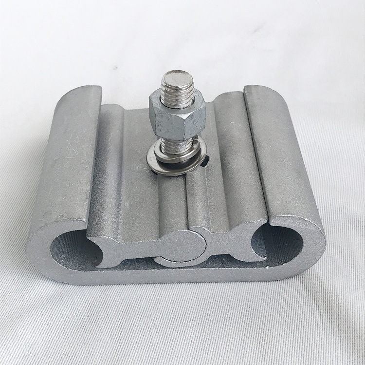 现货供应电力金具ct线夹创通线夹 大量铝合金jc线夹架空绝缘金具