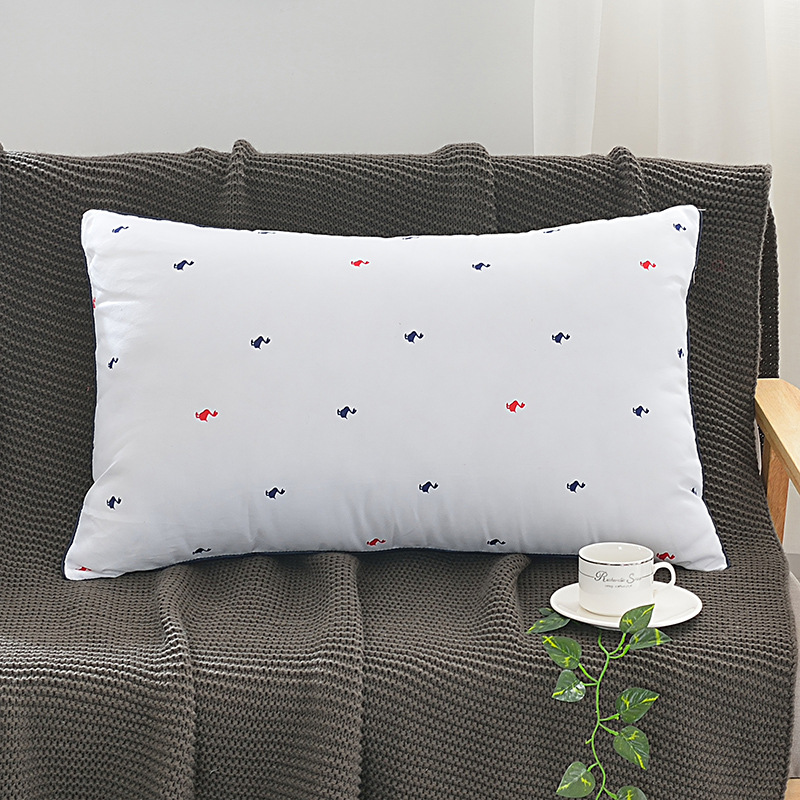 Feather Velvet Brushed Love Pillow Blue and White Porcelain Pillow Core Gift Promotion Wholesale