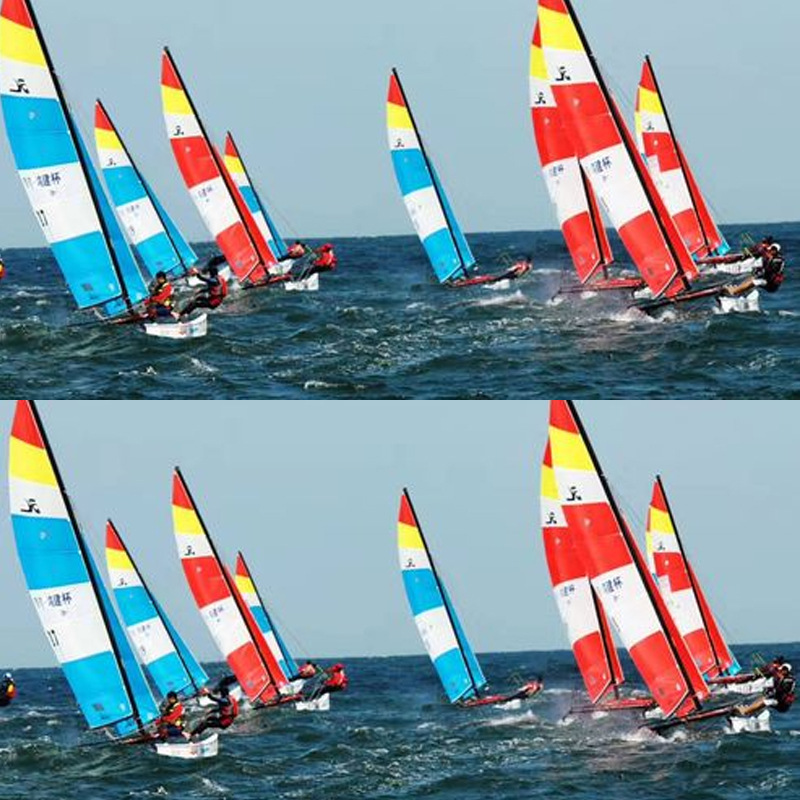 hobie16双体运动帆船旅游水上自行车游艇快艇钓鱼艇珐伊getaway