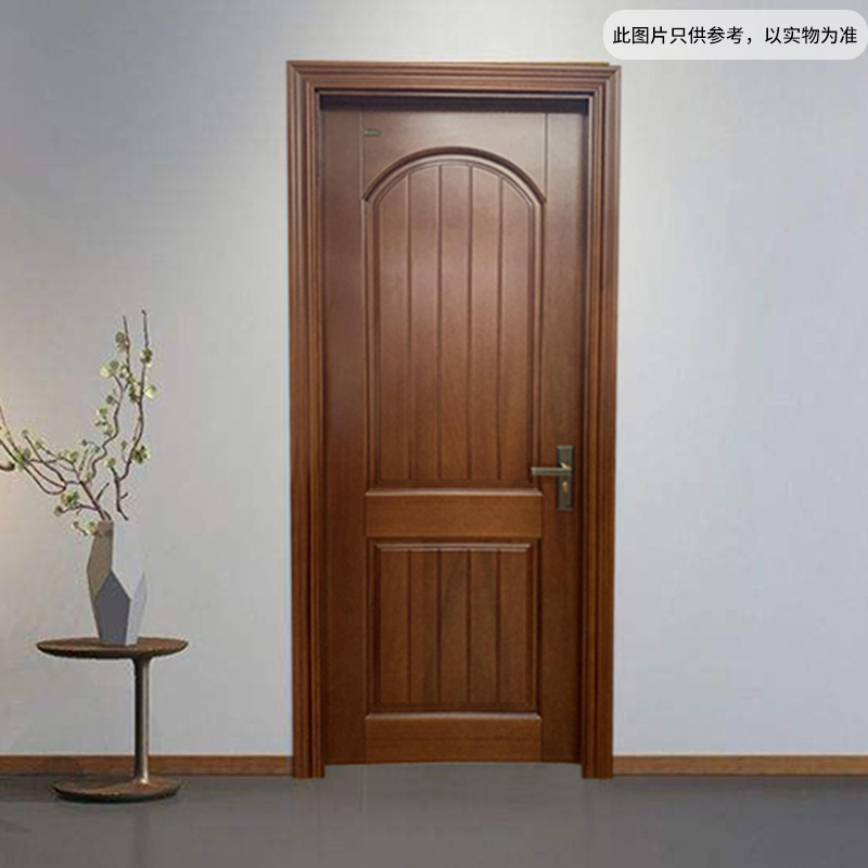 原木多层实木复合烤漆门 别墅房间卧室卫生间隔静音室内套装木门