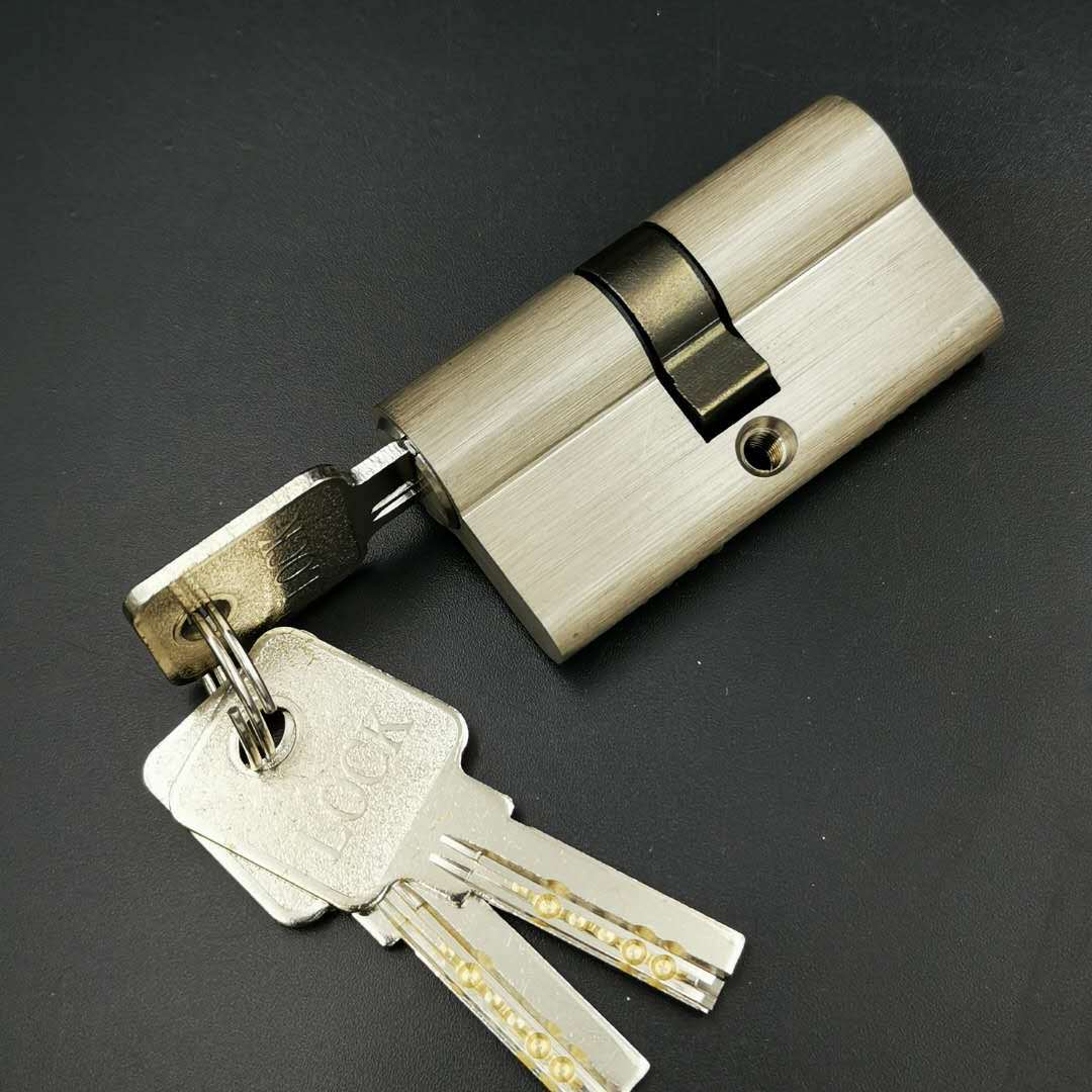 厂家直销全铜双开锁芯 室内门防盗门锁芯大70mm执手锁芯 加工订制