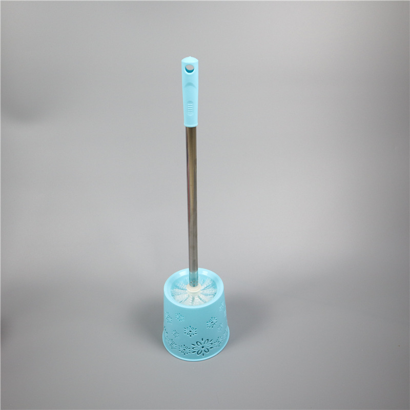 Household Minimalist Hollow Toilet Brush Set Punch-Free Toilet Toilet Brush Long Handle Cleaning Brush Seat Brush