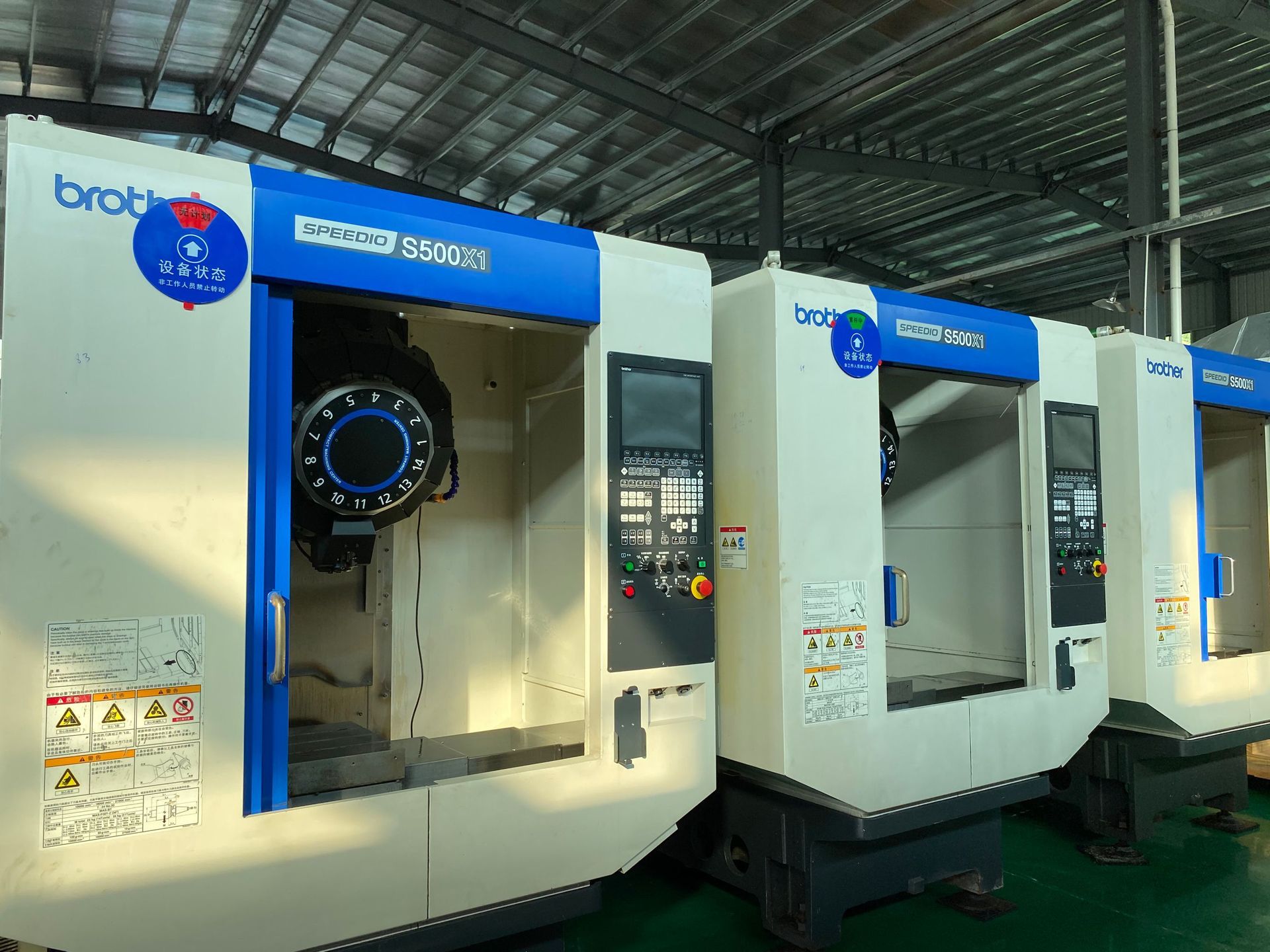 工厂现货供应转让cnc兄弟s500x1钻攻机床精密数控cnc铝件加工中心