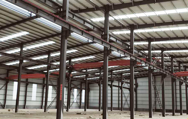 厂家出售钢结构 工业厂房使用钢结构 双层钢结构厂房