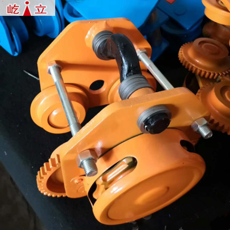 厂家直销手拉葫芦单轨小车 现货供应手动工字钢猫头吊