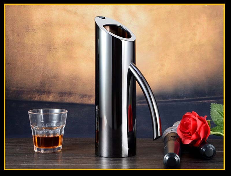 不锈钢弯柄扎壶酒吧调酒壶ktv冷水壶凉水壶冻水壶饮料壶果汁壶