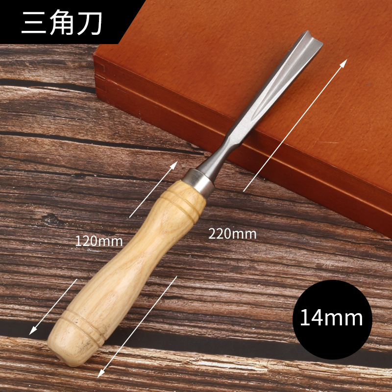 Factory Direct Woodworking Chisel Carving Tool Carving Chisel Diy Tool 12-Piece Wood Carving Tool Carving Knife Set