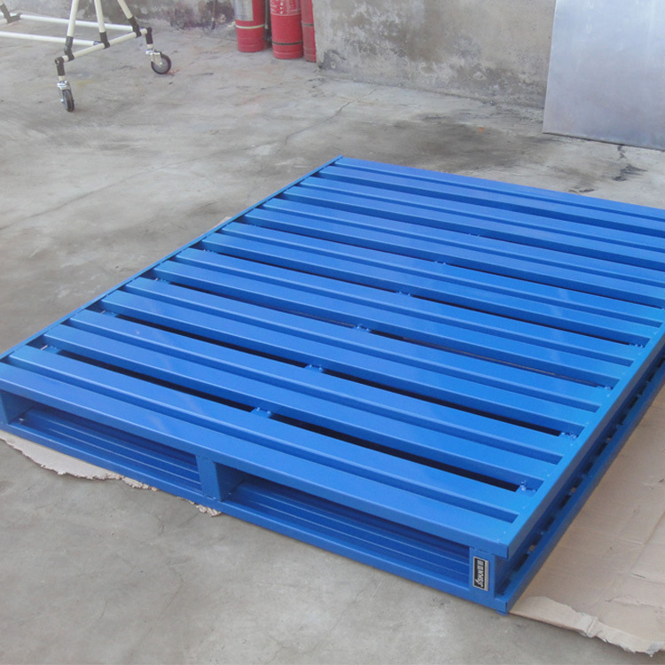 铁托盘承载2000kg1000kg现货2吨6吨钢托盘双面金属托盘堆垛重型