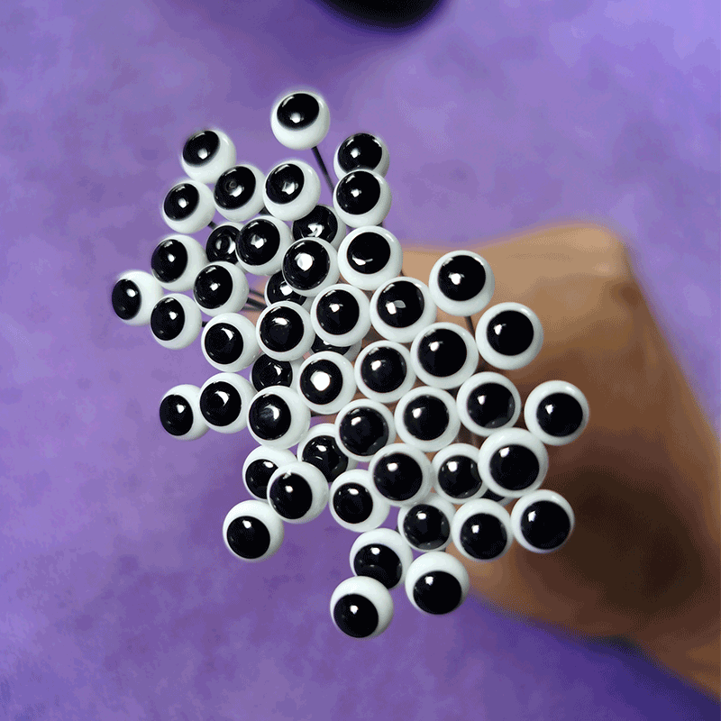 厂家批发纽扣眼卡通眼玩具配件娃娃眼珠动物玩具眼球玩偶眼珠