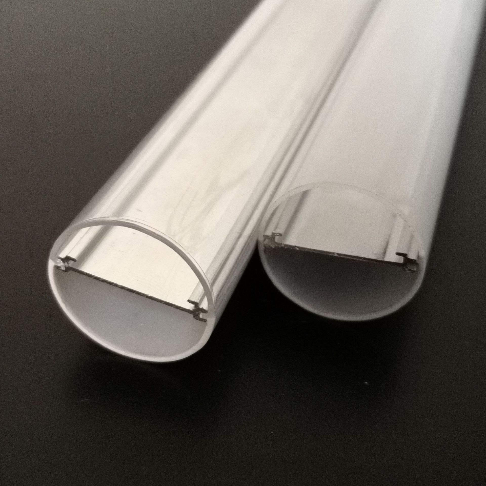 t8塑包铝防水套件19宽板铝条双灯板设计植物生长灯管ip67防水