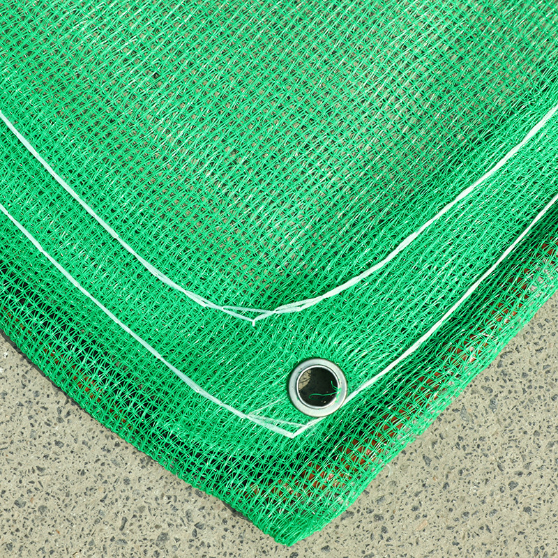 国标安全网 厂家直供建筑阻燃安全立网 防坠防尘绿色聚乙烯密目网