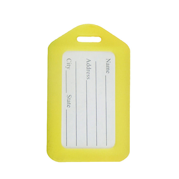 厂家生产供应 塑料胸牌 行李牌 小卡胸牌 塑料吊牌