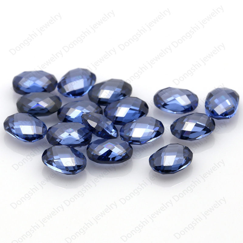 梧州人造宝石首饰首饰服饰鞋饰工艺品旦形锆石多颜色多尺寸定制