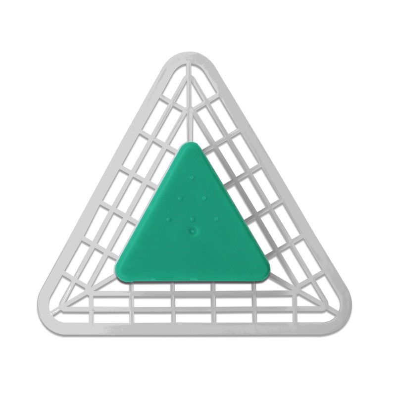男小便池过滤三角网防堵除异味尿斗三角块洁厕芳香块