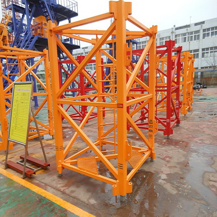 qtz80a塔机液压自升起升变幅回转变频6t鸿达塔吊