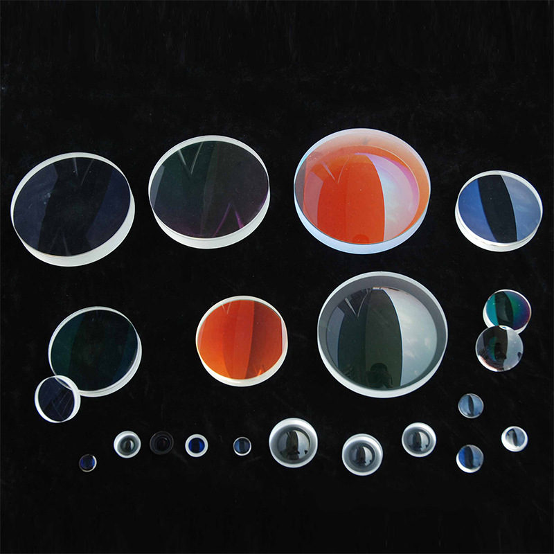 光学毛坯压型玻璃镜片加d工定d制透镜棱镜异形件压型 研磨镀膜