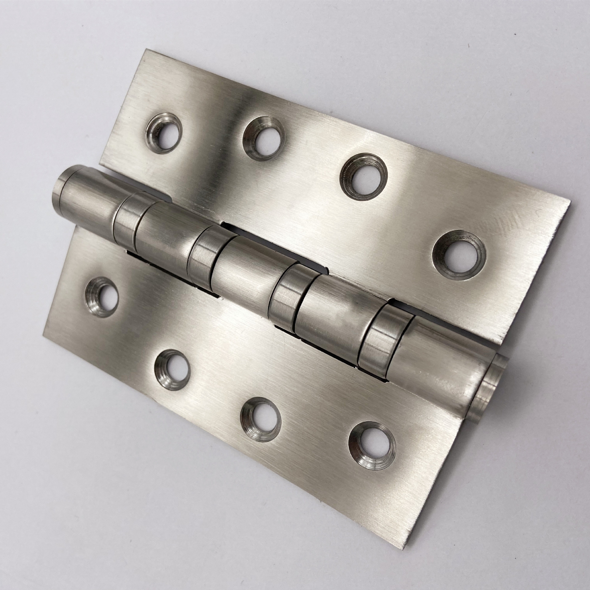 不锈钢轴承实木门静音加厚折叠活页铰链两片装4寸