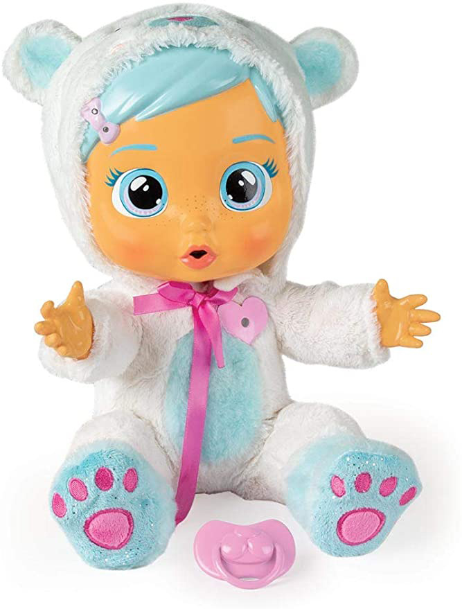 亚马逊爆款cry babybaby哭泣娃娃14寸搪胶公仔ins玩偶儿童玩具