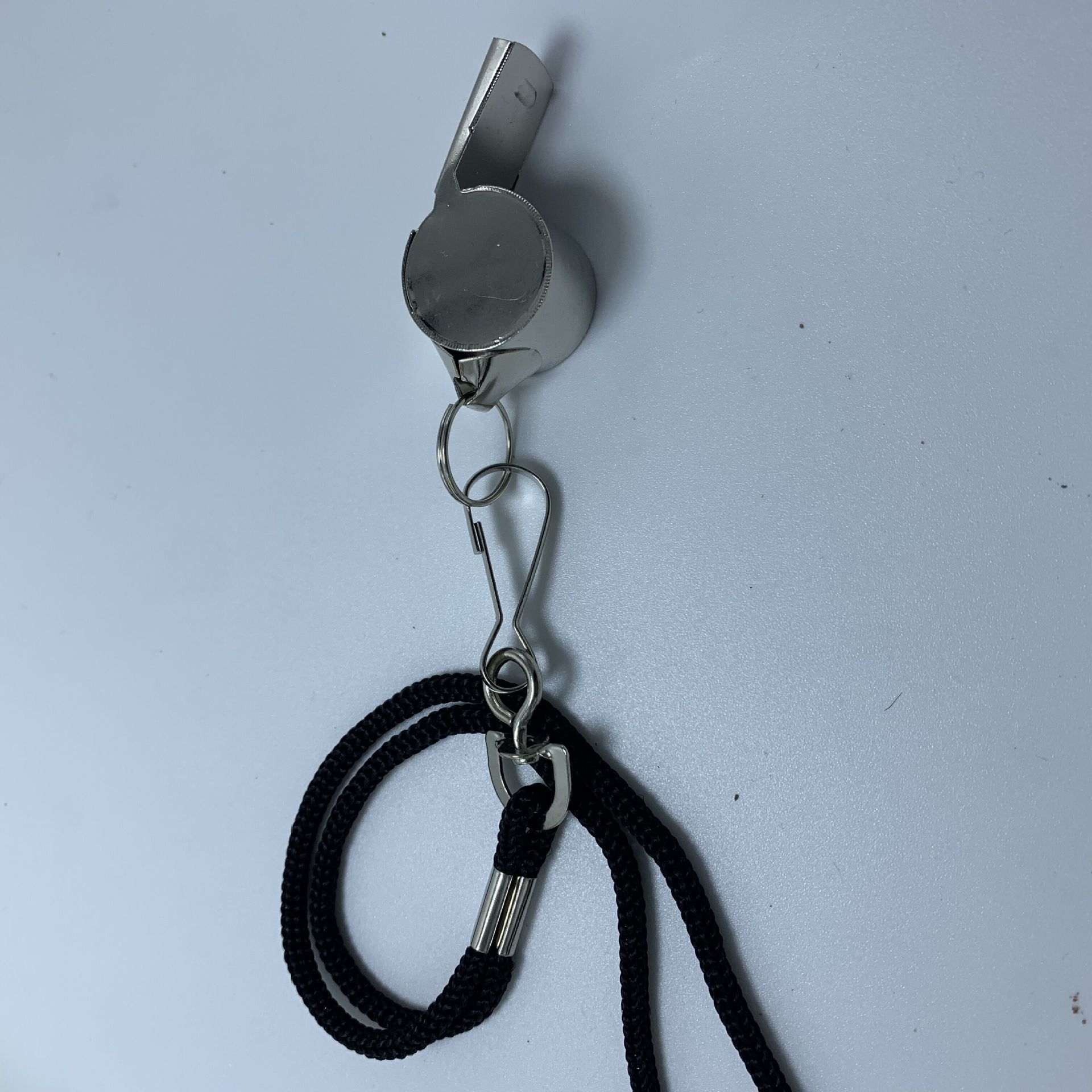 专业生产供应 不锈钢6字口哨 裁判金属口哨 球迷哨子