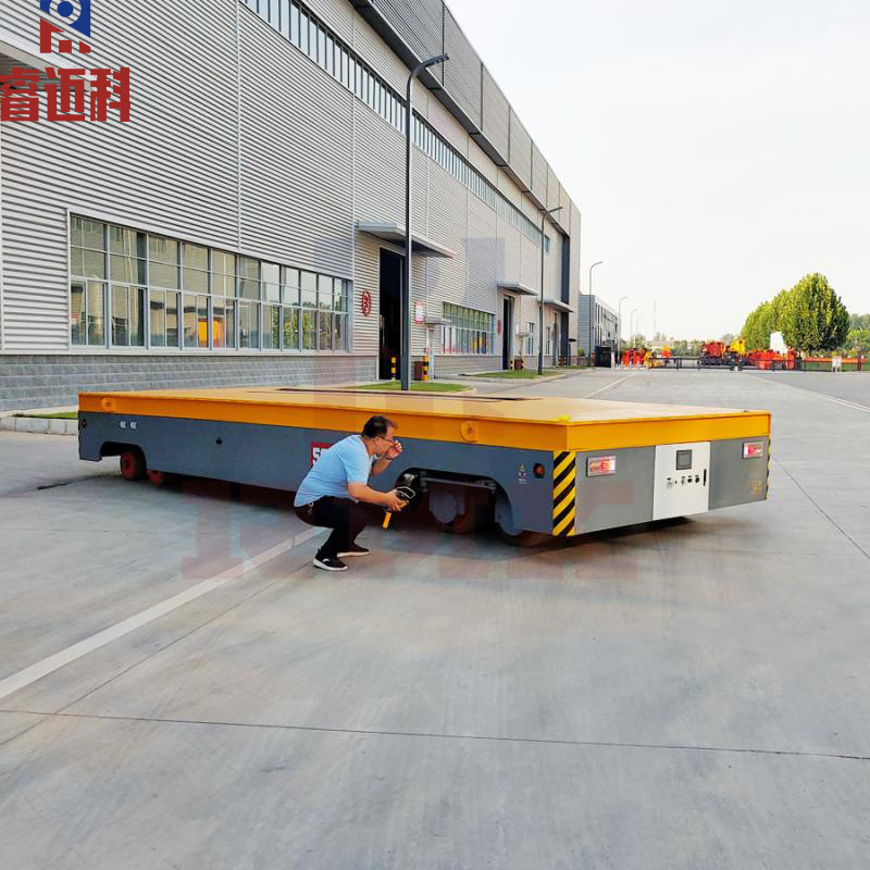 机械装载工具电动平板车 u型弯梁转运车 电动运输车