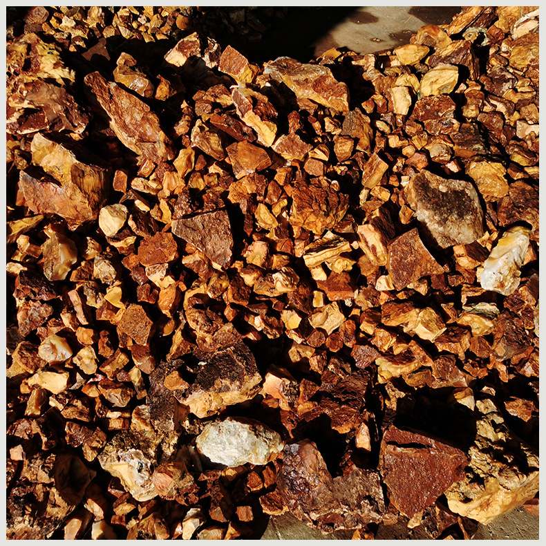 矿口直供缅黄蛋黄毛料 缅甸缅黄原石原料 直供缅黄雕刻珠子毛料