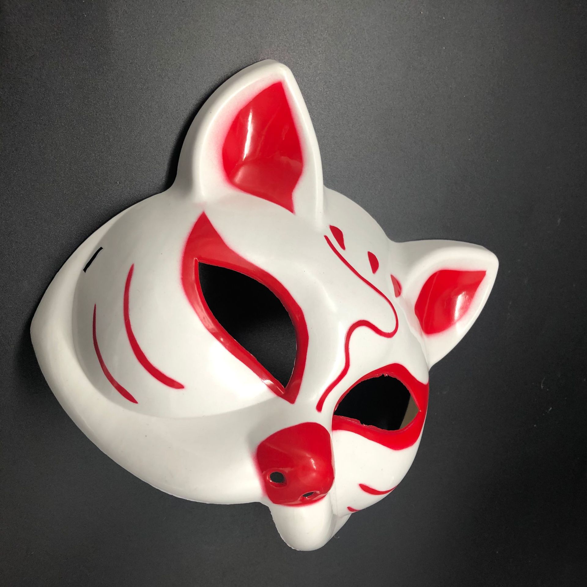 日式和风半脸猫面具 厂家直销日本爆款 卡通动漫cosplay舞会面具