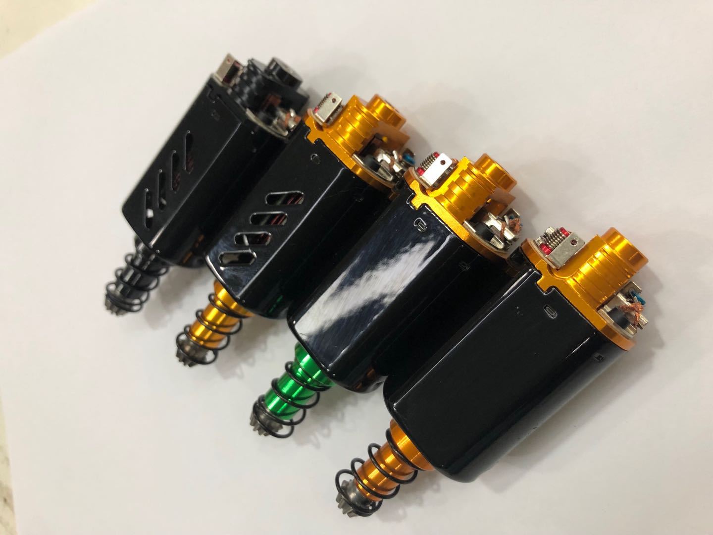 高端水弹m150电机 全定制化生产改装专用机加工后盖480超强磁高速